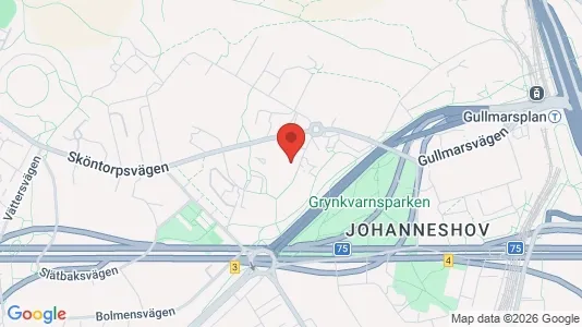 Apartments for rent i Hammarbyhamnen - kort over placeringen