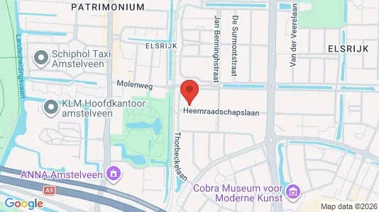 Apartments for rent i Amstelveen - kort over placeringen