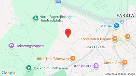 Apartments for rent i Stockholm South - kort over placeringen