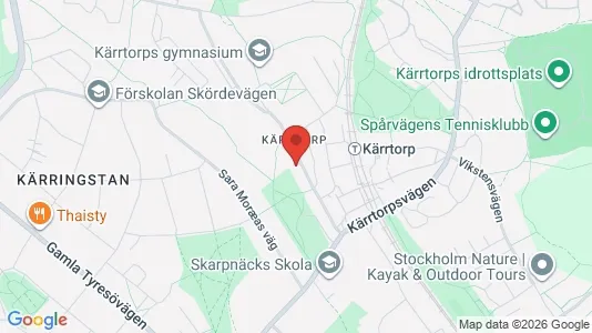 Apartments for rent i Stockholm South - kort over placeringen