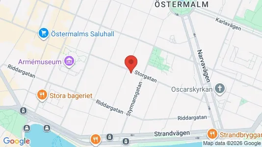 Apartments for rent i Östermalm - kort over placeringen