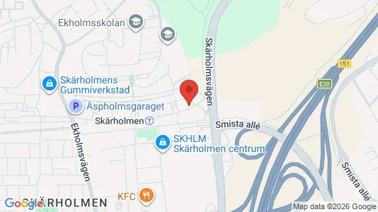 Apartments for rent i Stockholm South - kort over placeringen