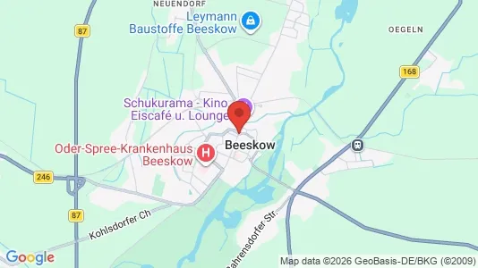 Houses for rent i Oder-Spree - kort over placeringen