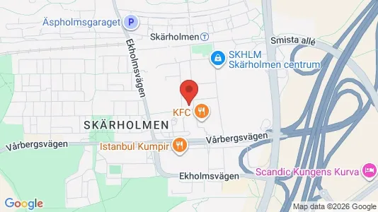 Apartments for rent i Stockholm South - kort over placeringen