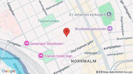 Apartments for rent i Stockholm City - kort over placeringen