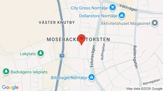 Apartments for rent i Norrtälje - kort over placeringen