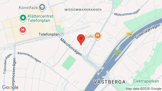 Apartments for rent i Stockholm South - kort over placeringen
