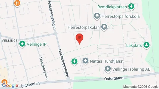 Apartments for rent i Vellinge - kort over placeringen
