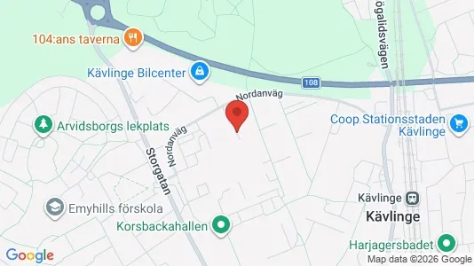 Apartments for rent i Kävlinge - kort over placeringen