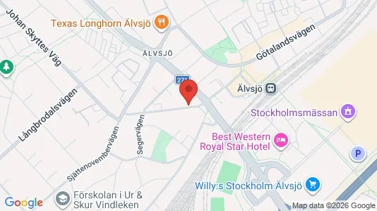 Apartments for rent i Stockholm South - kort over placeringen