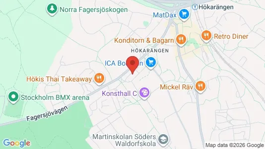 Apartments for rent i Stockholm South - kort over placeringen