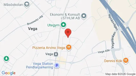 Apartments for rent i Haninge - kort over placeringen