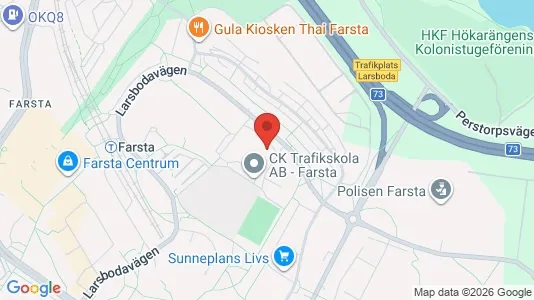 Apartments for rent i Stockholm South - kort over placeringen