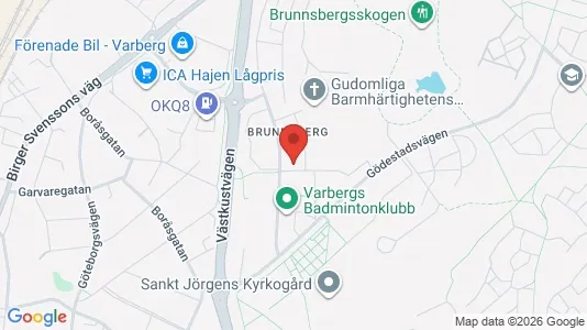 Apartments for rent i Varberg - kort over placeringen