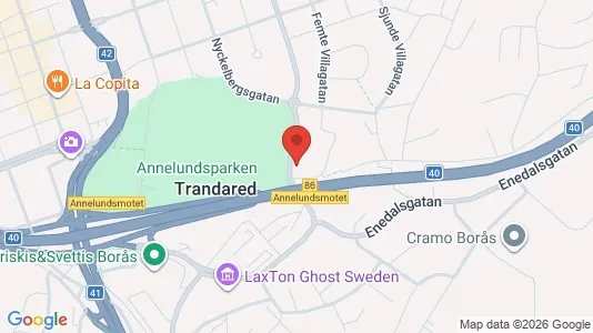 Apartments for rent i Borås - kort over placeringen