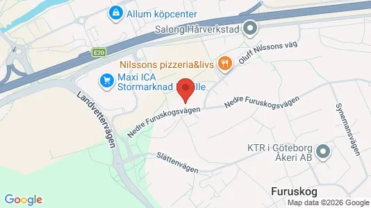 Apartments for rent i Partille - kort over placeringen