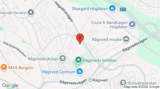 Apartments for rent i Stockholm South - kort over placeringen