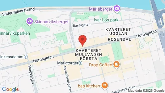Apartments for rent i Södermalm - kort over placeringen