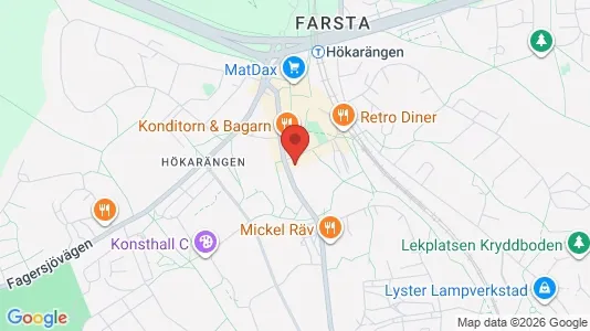 Apartments for rent i Stockholm South - kort over placeringen