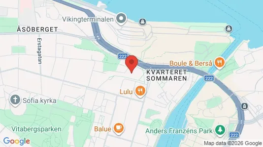 Apartments for rent i Södermalm - kort over placeringen
