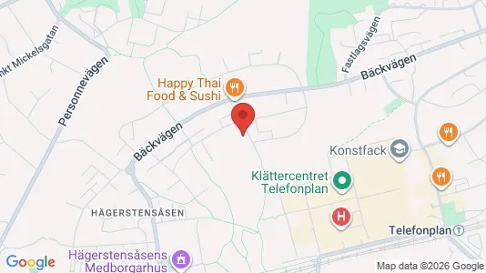 Apartments for rent i Stockholm South - kort over placeringen