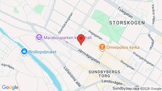 Apartments for rent i Sundbyberg - kort over placeringen