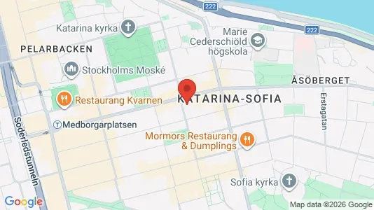 Apartments for rent i Södermalm - kort over placeringen
