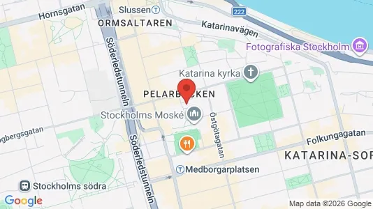 Apartments for rent i Södermalm - kort over placeringen
