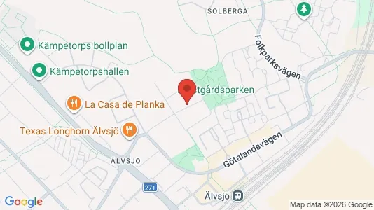 Apartments for rent i Stockholm South - kort over placeringen