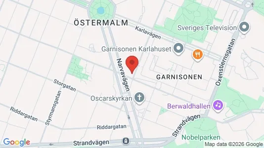 Apartments for rent i Östermalm - kort over placeringen