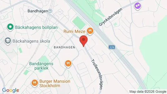 Apartments for rent i Stockholm South - kort over placeringen