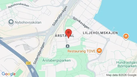 Apartments for rent i Södermalm - kort over placeringen