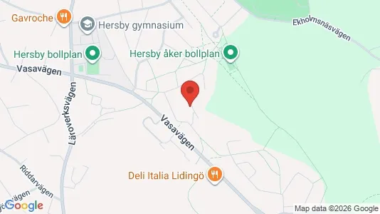 Apartments for rent i Lidingö - kort over placeringen