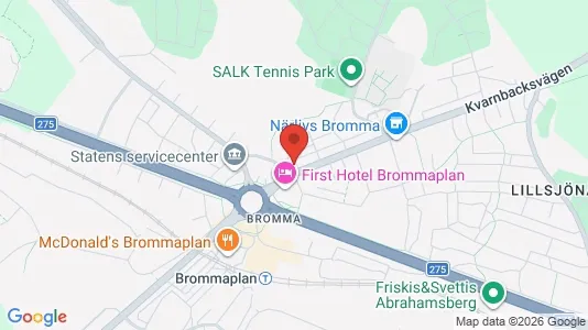 Apartments for rent i Stockholm West - kort over placeringen