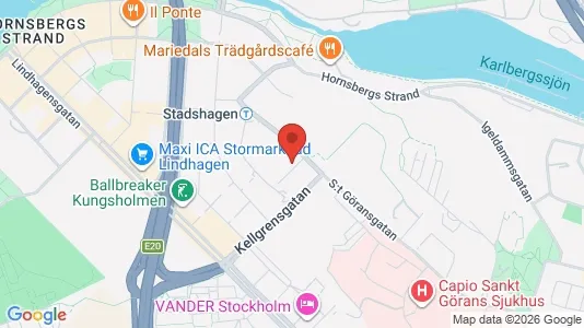 Apartments for rent i Kungsholmen - kort over placeringen