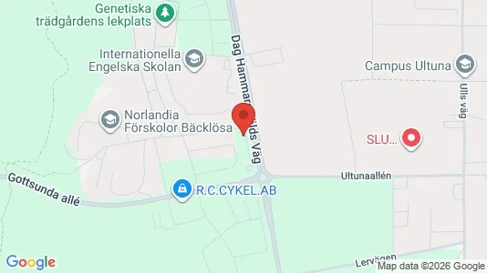 Apartments for rent i Uppsala - kort over placeringen