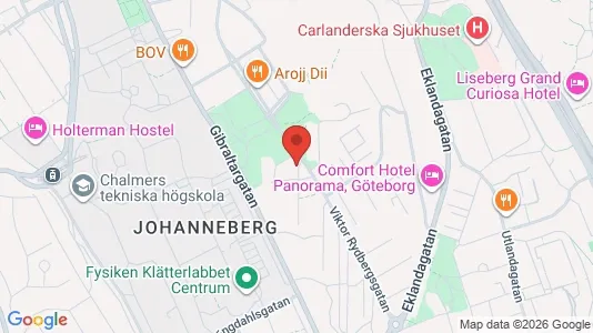 Apartments for rent i Johanneberg - kort over placeringen