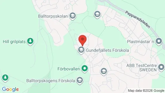Apartments for rent i Mölndal - kort over placeringen