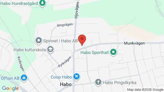 Apartments for rent i Habo - kort over placeringen