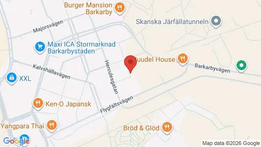 Apartments for rent i Helsingborg - kort over placeringen