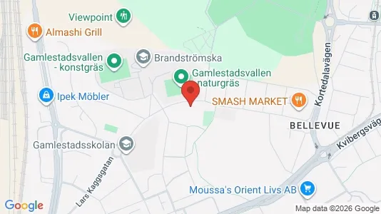 Apartments for rent i Gothenburg East - kort over placeringen