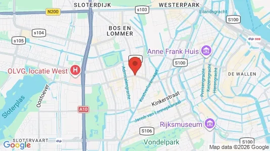 Apartments for rent i Amsterdam Centrum - kort over placeringen