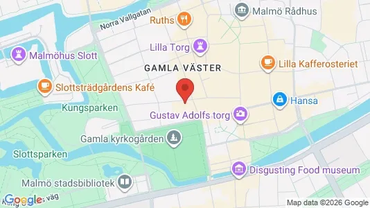 Apartments for rent i Malmö City - kort over placeringen
