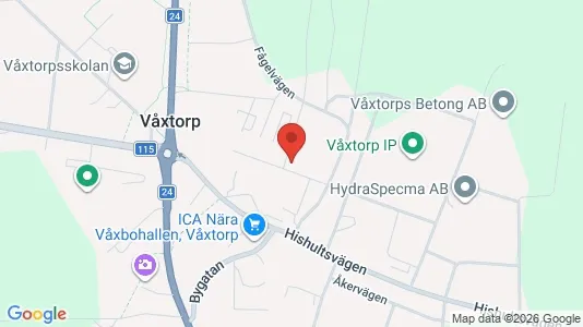 Apartments for rent i Laholm - kort over placeringen