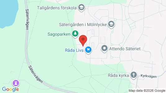 Apartments for rent i Härryda - kort over placeringen