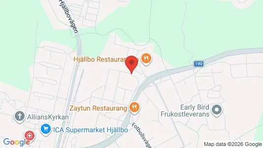 Apartments for rent i Angered - kort over placeringen