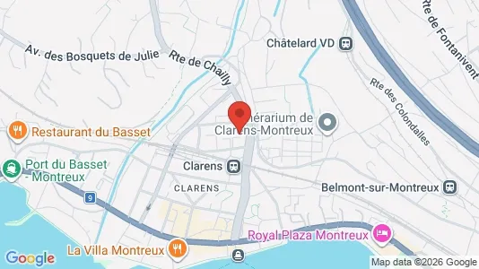 Apartments for rent i Riviera-Pays-d'Enhaut - kort over placeringen