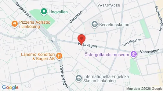 Apartments for rent i Linköping - kort over placeringen