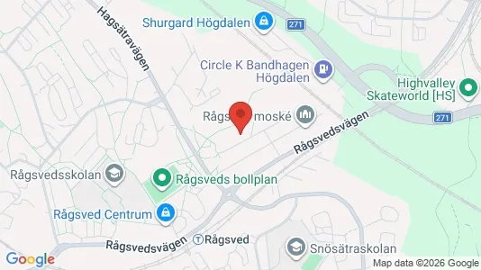 Apartments for rent i Stockholm South - kort over placeringen