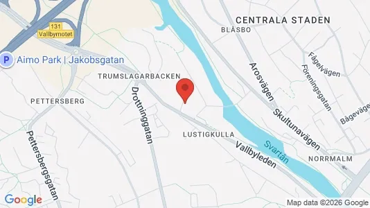 Apartments for rent i Västerås - kort over placeringen